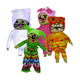 cat worry doll