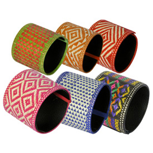 Extra Large Orted Color Cana Flecha Bracelets With Random Designs Multiple Extra Large Colored Canaflecha Bracelets Handmade By S In Colombia