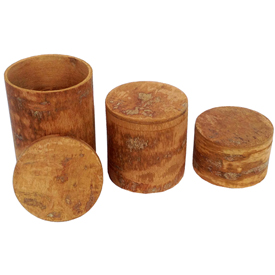 Cinnamon Bark Boxes Plain crafted by Artisans in Vietnam 