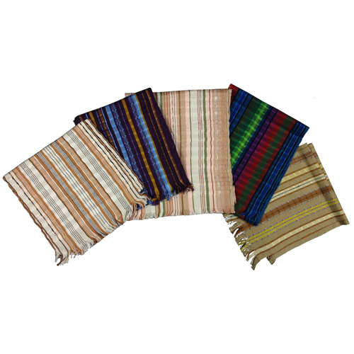 Handmade Cotton Scarf from Guatemala Fair Trade Multiple Colors!