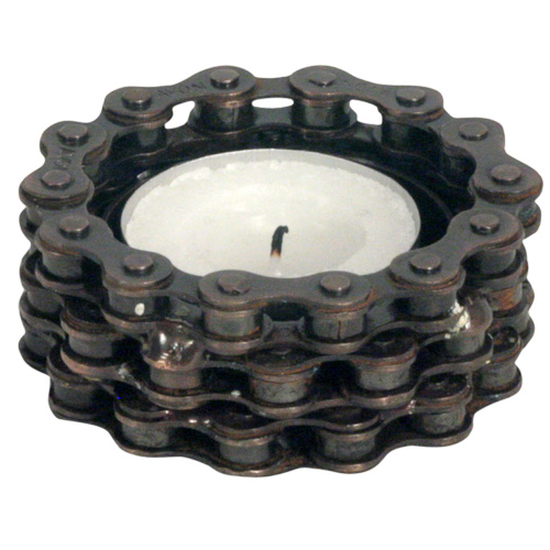 Recycled-Metal-Bicycle-Chain-Tea-Light-Holder-Home-Decor-India-Fair-Trade-Noahs-Ark-Handmade