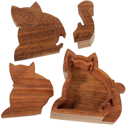 diy cat puzzle box